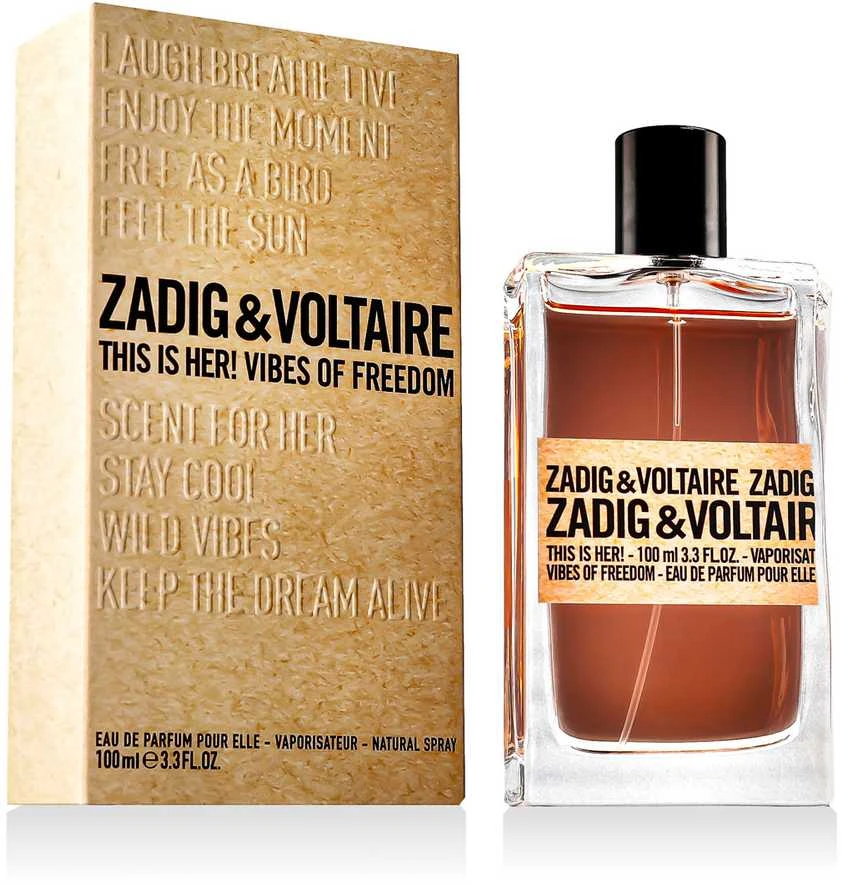 Zadig & Voltaire This is Her! Vibes Of Freedom EDP parfumuotas vanduo, 100 ml