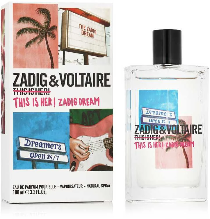 Zadig & Voltaire This Is Her! Zadig Dream EDP parfumuotas vanduo moterims, 100 ml