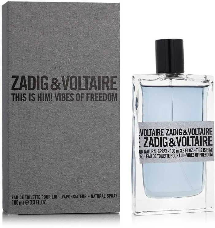 Zadig & Voltaire This is Him! Vibes of Freedom EDT tualetinis vanduo vyrams, 100 ml