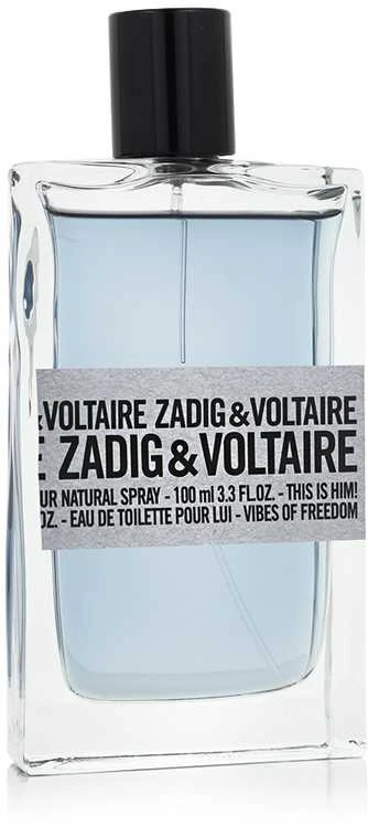 Zadig & Voltaire This is Him! Vibes of Freedom EDT tualetinis vanduo vyrams, 100 ml