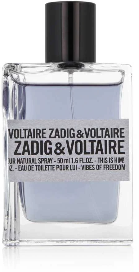 Zadig & Voltaire This is Him! Vibes of Freedom EDT tualetinis vanduo vyrams, 50 ml