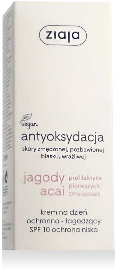 Ziaja Acai Berry Antioxidation Day Kreminis moterims, 50 ml