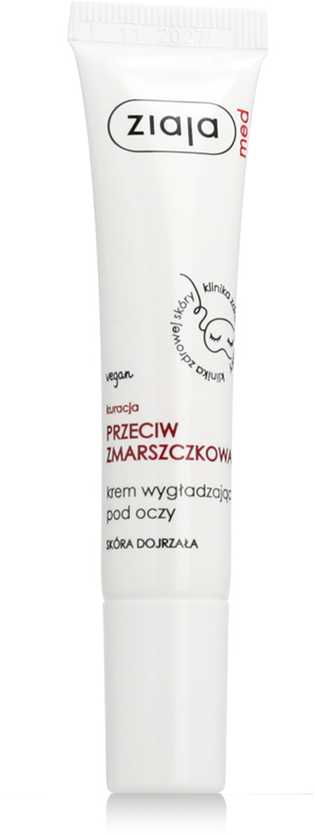 Ziaja Med Anti-Wrinkle Treatment Smoothing Paakių kremas moterims, 15 ml