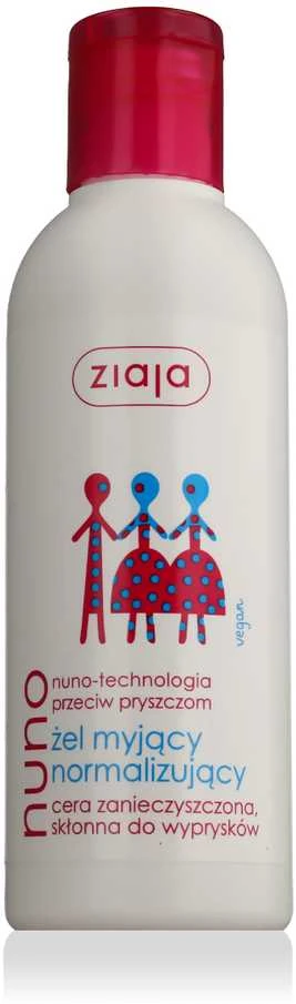 Ziaja Nuno Antibacterial Face Gel Cleansing Gel unisex, 200 ml