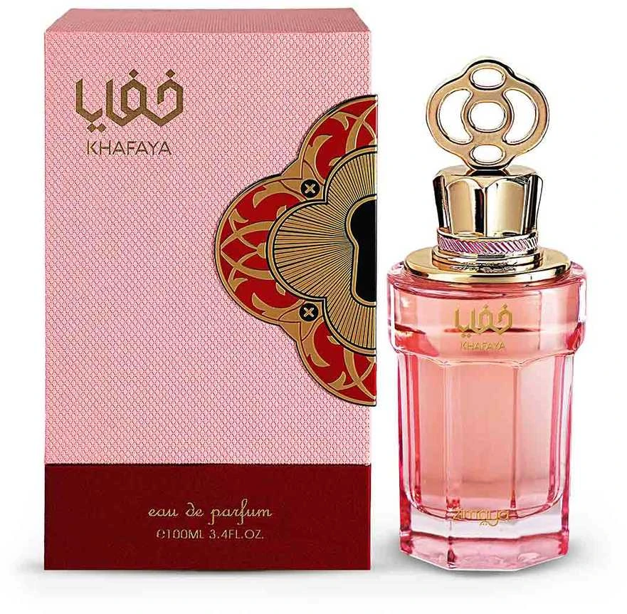 Zimaya Khafaya Rožinė EDP parfumuotas vanduo moterims, 100 ml