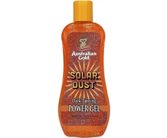 Australian Gold Solar Dust Dark Tanning Power Gel Įdegio gelis su blizgesiu, 237 ml