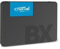 Crucial | BX500 | 1000 GB | SSD sąsaja SATA | Skaitymo greitis 540 MB/s | Rašymo greitis 500 MB/s