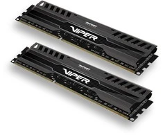 PATRIOT atmintis 16 GB (2 x 8 GB) PC3-12800 (1600 MHz) rinkinys - 16 GB - 2 x 8 GB - DDR3 - 1600 MHz - 240 kontaktų DIMM