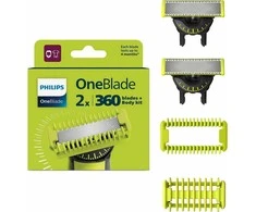 PHILIPS ONEBLADE FACE&amp;BODY 360 VAIHTOTERÄT, 2-PACK