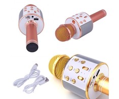 Xrec karaokė mikrofonas - kolonėlė su balso keitimo efektais WS-858