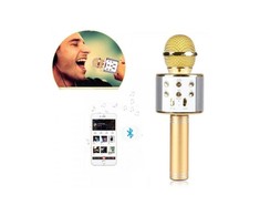 Xrec karaokė mikrofonas - kolonėlė su balso keitimo efektais WS-858