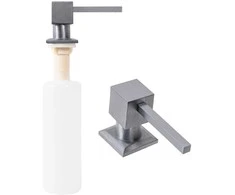 Rea. SKYSČIO DOZATORIUS "SQUARE" 330ml NIKELIO