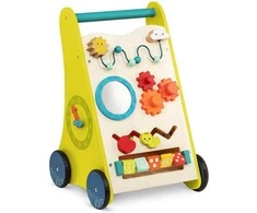B. TOYS MEDINIS STUMDUKAS WALK AND LEARN