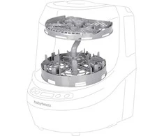 BABY BREZZA BUTELIUKŲ PLOVYKLOS WASHER PRO STOVAS PIENTRAUKIUI