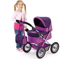 BAYER DESIGN LĖLIŲ VEŽIMĖLIS TRENDY, PURPLE