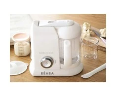 Trintuvas-garintuvas 4in1 Beaba Babycook Solo, spalva: balta, sidabrinė