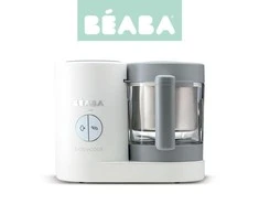 Trintuvas-garintuvas Beaba Babycook Neo, pilkas/baltas