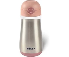Beaba metalinė gertuvė nuo 18 mėn., 350 ml, spalva: rožinė