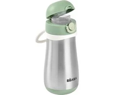 Beaba metalinė gertuvė nuo 18 mėn., 350 ml, spalva: žalia