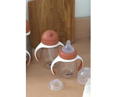 BEABA MOKOMASIS BUTELIUKAS-GERTUVĖ 2IN1, 210 ML, TERRACOTTA