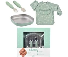 BEABA PIRMASIS MAITINIMO RINKINYS KŪDIKIUI – SAGE Žalias