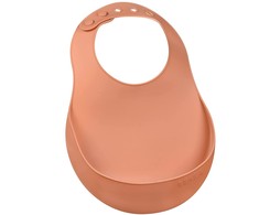 Beaba silikoninis seilinukas, spalva: terracotta