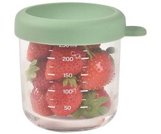 BEABA STIKLINIS INDELIS SU DANGTELIU, SAGE Žalias, 250 ML