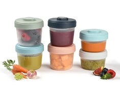 Beaba sujungiami maisto laikymo indeliai, 2x90, 4x150 ml