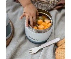 Beaba Thermo maisto indelis, 300 ml, spalva: šviesiai pilka