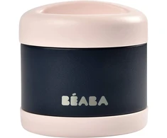 BEABA THERMO MAISTO INDELIS, 500 ML, NIGHT Mėlynas/LIGHT Rožinis