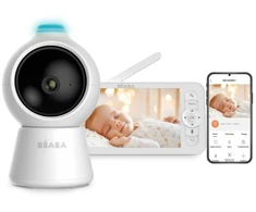 BEABA ZEN SMART AI VIDEO KŪDIKIO STEBĖJIMO MONITORIUS, Baltas
