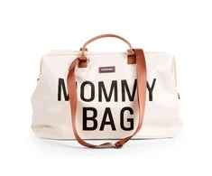 Laikrodis CHILDHOME DIDELIS MAMOS REIKMENŲ KREPŠYS MOMMY BAG, OFF Baltas Juodas