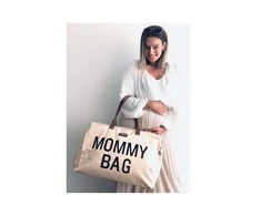 Laikrodis CHILDHOME DIDELIS MAMOS REIKMENŲ KREPŠYS MOMMY BAG, OFF Baltas Juodas