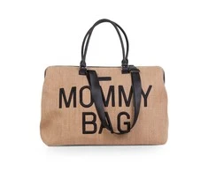CHILDHOME DIDELIS MAMOS REIKMENŲ KREPŠYS MOMMY BAG, RAFFIRAFFIA LOOK