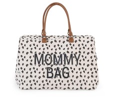 CHILDHOME DIDELIS MAMOS REIKMENŲ KREPŠYS MOMMY BAG, LEOPARD