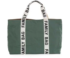 CHILDHOME FAMILY BAG KREPŠYS, SIGNATURE SAGE Žalias