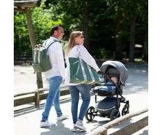 CHILDHOME FAMILY BAG KREPŠYS, SIGNATURE SAGE Žalias