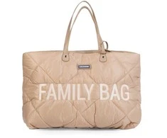 CHILDHOME FAMILY BAG KREPŠYS, PUFFERED BEIGE