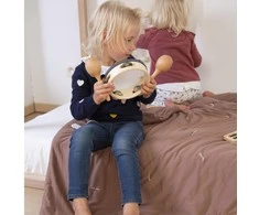 CHILDHOME MUZIKINIŲ INSTRUMENTŲ RINKINYS SU DĖKLU