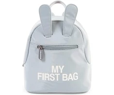 CHILDHOME VAIKIŠKA KUPRINĖ MY FIRST BAG, Pilkas/OFFWHITE