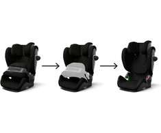 CYBEX PALLAS G I-FIX AUTOMOBILINĖ KĖDĖ 9-36 KG., MOON Juodas