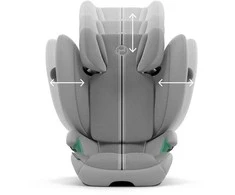 CYBEX SOLUTION PLUS G2 I-FIX AUTOMOBILINĖ KĖDĖ 15-36 KG., STONE Pilkas