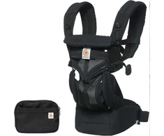 ERGOBABY OMNI 360 NEŠIOKLĖ COOL AIR , ONYX Juodas