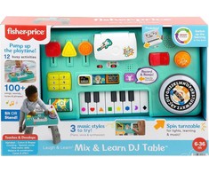 FISHER PRICE LAUGH AND LEARN MUZIKINIS DJ MIXER STALIUKAS