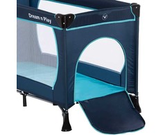 HAUCK lovelė - maniežas Dream N Play Plus Navy/Aqua 603666