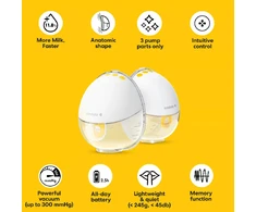 Medela nešiojamas dvigubas elektrinis pientraukis Motion InBra 101047543