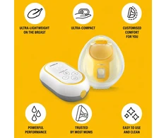 MEDELA FREESTYLE MINI PAKRAUNAMAS ELEKTRINIS PIENTRAUKIS, HANDS-FREE
