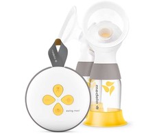 Medela elektrinis pientraukis Swing Maxi, 24 mm, uždara sistema, 101041609