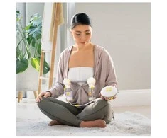 MEDELA MAXI DVIGUBAS PIENTRAUKIS SU PAKRAUNAMA BATERIJA