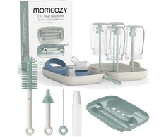 Momcozy 7 in 1 Baby Bottle Set Žalias | Rinkinys do czyszczenia butelių kūdikiams |